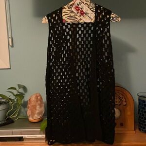 Handmade crochet vest